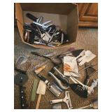 Kitchen utensils,  large group