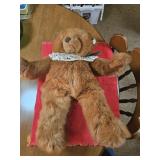 Gund teddy bear, approximately 19" tall
