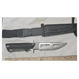 Tekna 6" tactical knife with sheath