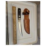 Parker Cut Co. Knife with sheath