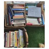 3 Boxes Of Books +garth Brooks Cds