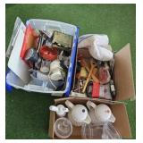 Kitchen items with tote