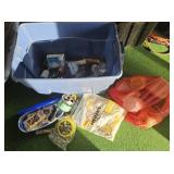 Tote Of Fishing, Camping, & Outdoor Items