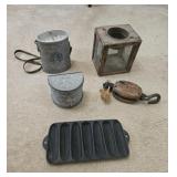 Vintage primitive collectibles