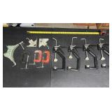 Many various clamps