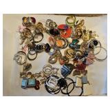 40 pair clip on earrings