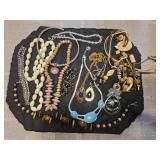 12 costume jewelry necklaces