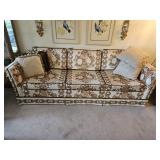 Large Sofa & pillows, fair condition