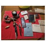 Fountain Pens,bells, & Vintage Paper Collectibles