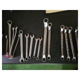 17 assorted Craftsman wrenches