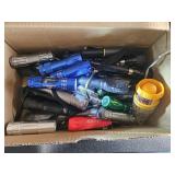Box of small flashlights