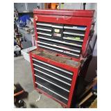Craftsman stack toolbox & hardware contents