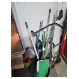 Cleaning items: mops, buckets, Dirt devil, & more