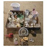 Salt & pepper sets, angels, decor, etc