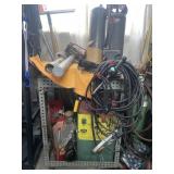 Complete welding setup & large bench vise