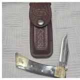 Case pocket knife with sheath