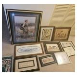 Artwork & Frames, 11 Pieces