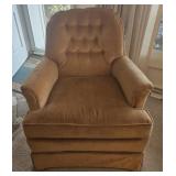 2 upholstered chairs, fair condition