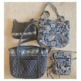 4 Vera Bradley purses