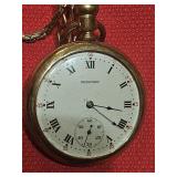 Rockford pocket watch & chain