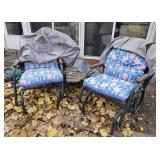 2 glider seats & bench, all attached.