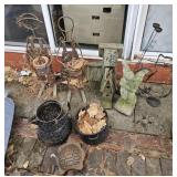 Yard decor, 9 pieces