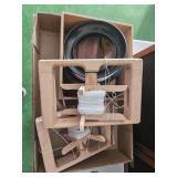 Fishing wood reel winders