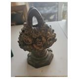 Pair of Cast iron bookends