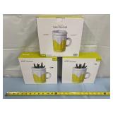 3 Inflatable beer buckets 11 in diameter 18in high
