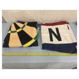 68x68 inch Velcro dart board & 5ft "open" flag