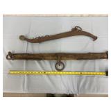Antique horse/mule hames?