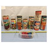 Play school & tinkertoy building toys