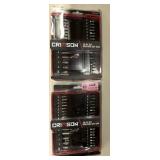 (2) 29 pc CRIMSON bit driving set