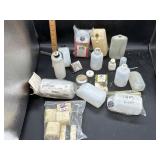 RC airplane fuel tanks and battery cases