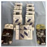 2 mossy oak handyhuggers and 6 mosquito r