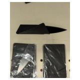 10 foldable card knives