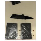10 foldable card knives