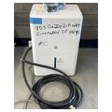GE 35-pint portable dehumidifier.