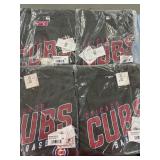 (4) 3x cubs tees
