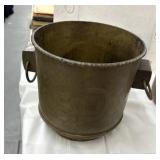 Vtg brass planter buckets
