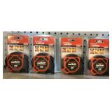 (4) 25ï¿½ lufkin tape measurers
