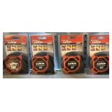(4) lufkin 25ï¿½ tape measurers