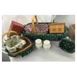 Green langaberger baskets