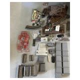 Train tracks and other hardware, scenery