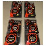 (12) lufkin tape measurers 6ï¿½ 16ï¿½ and 25ï¿½