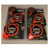 (6) lufkin tape measurers 6ï¿½,16ï¿½ and 25ï¿½