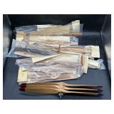 (9) assorted model airplane propellers