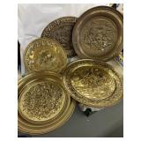 Brass decor plates