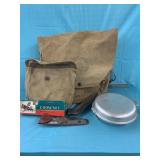 Vintage Boy Scouts of America Backpack with Mess