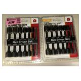 (2) 14 pc magnetic nut driver set